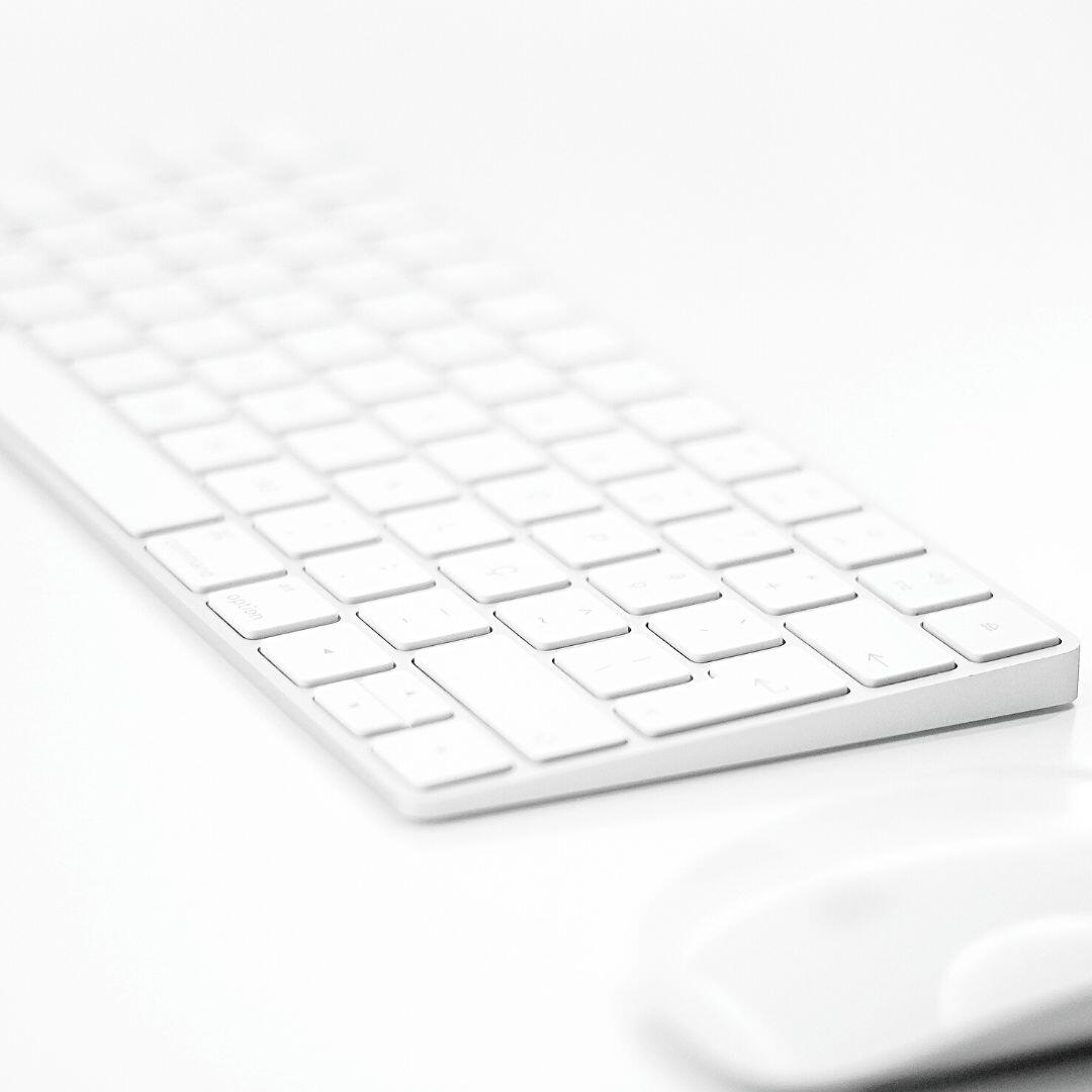 keyboard on white desktop, from Global Experience for Japan Advertising + More